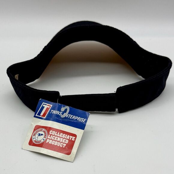 University of California Bears‎ Visor OSFA Hat Cap Vintage Navy Blue & Gold - Picture 3 of 7